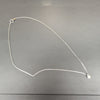 D0.50ct Pt900/850 3.9g Necklace 