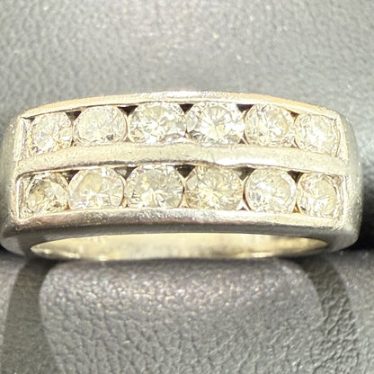 D1.05ct PT850 9.0g Ring 