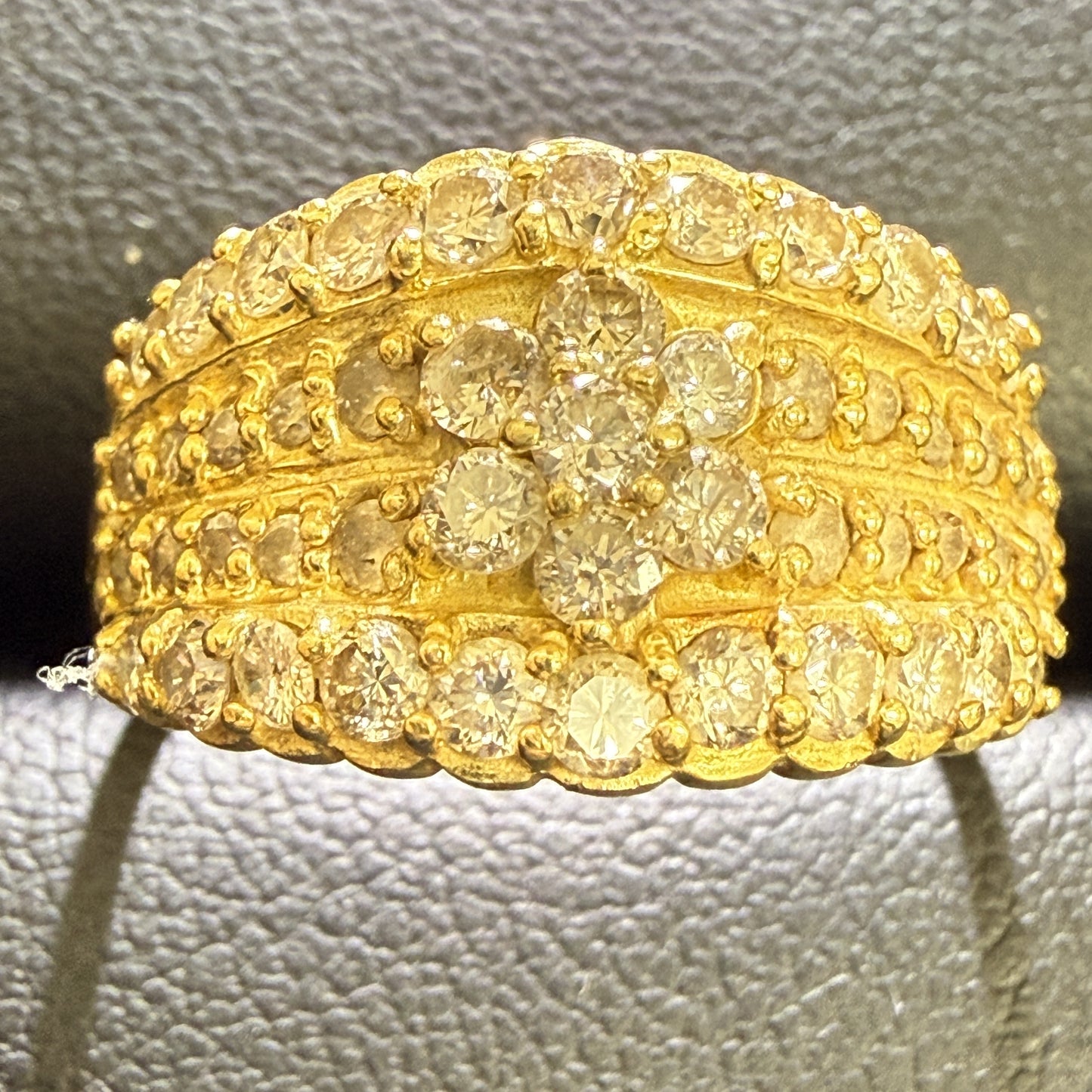 D1.00ct K18 4.2g Ring 