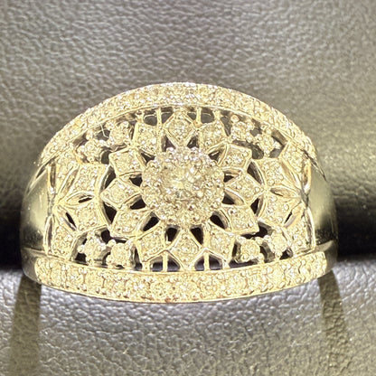 D0.50ct Pt900 6.6g Ring 