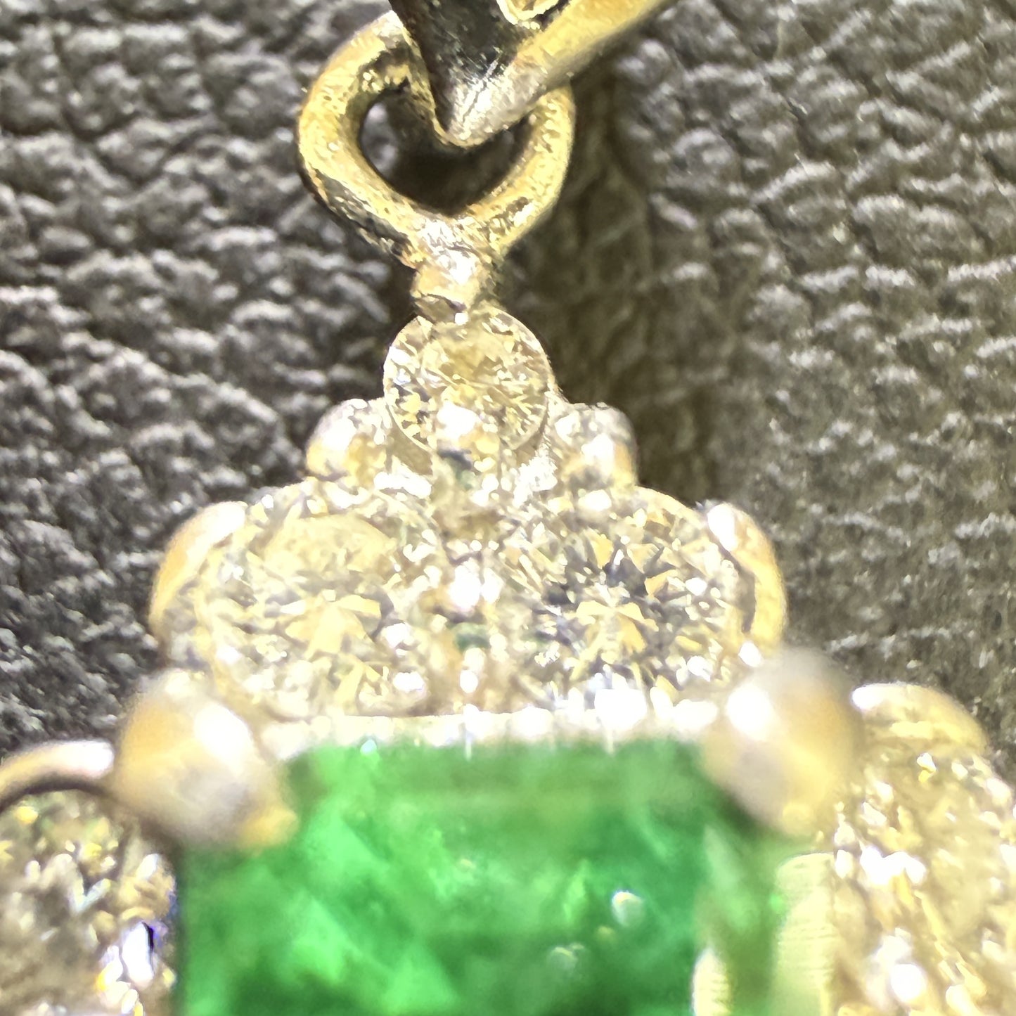 E0.39ct D0.28ct PT900 2.3g Pendant Top 