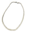D10.01ct PT900/K18WG 24.2g Necklace 
