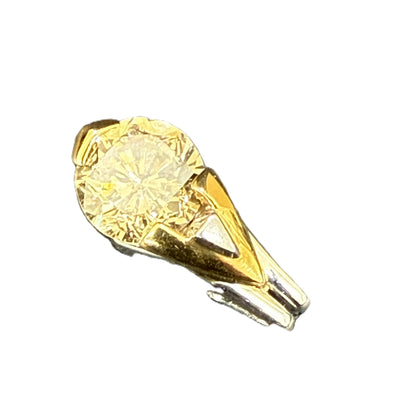 D1.29ct PT900/K18 2.8g Pendant Top 