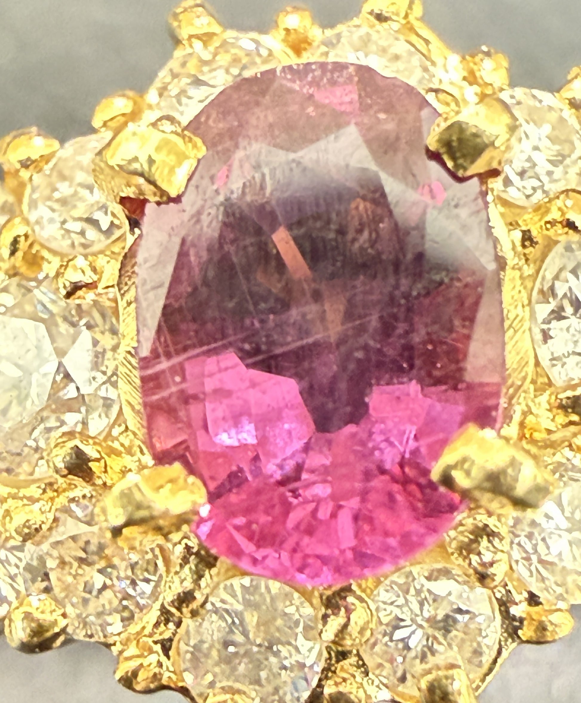 R0.45ct D0.30ct K18 2.3g Ring 