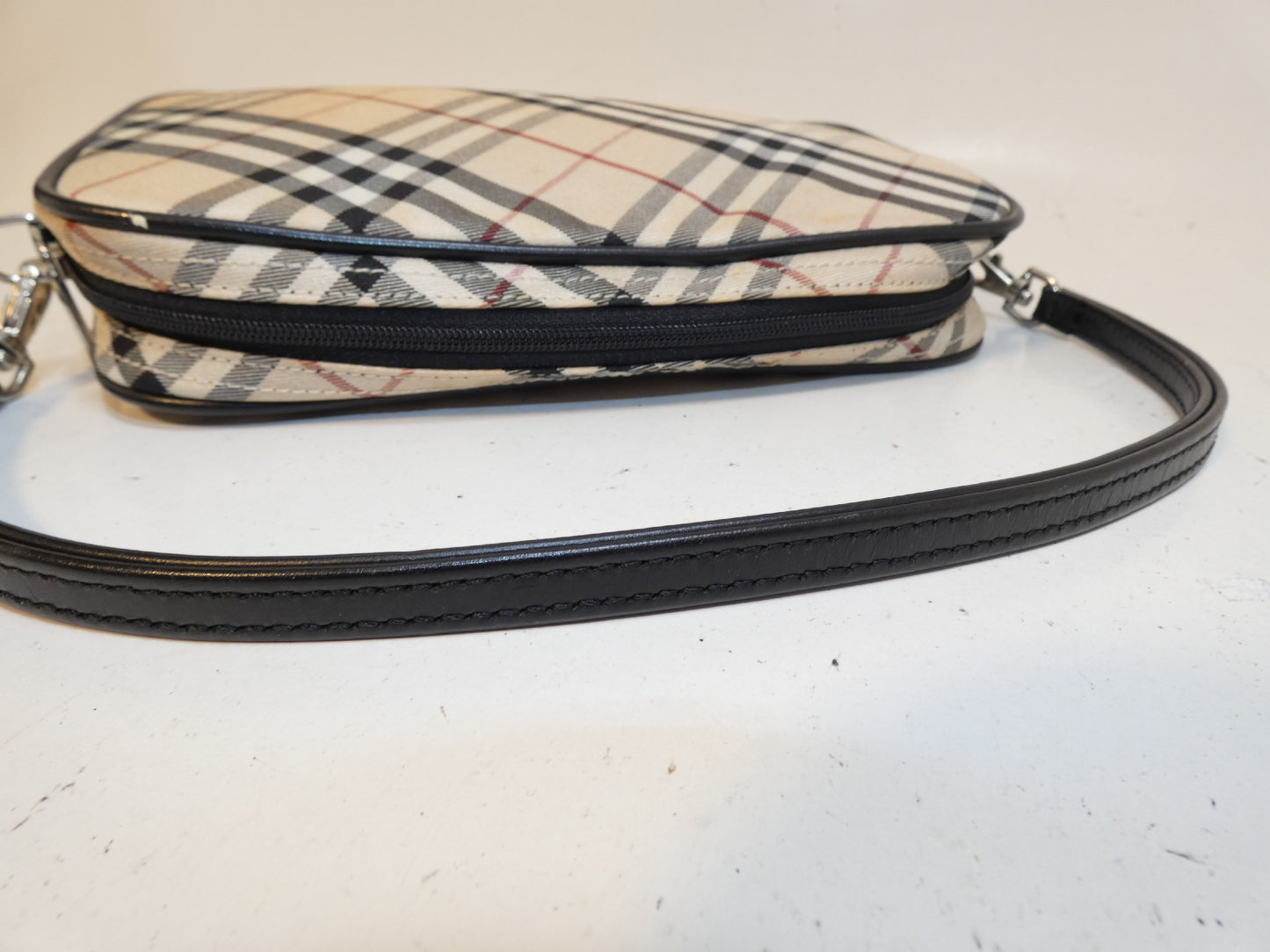 BURBERRY Nova Check Nylon One-Hand Mini Bag Handbag