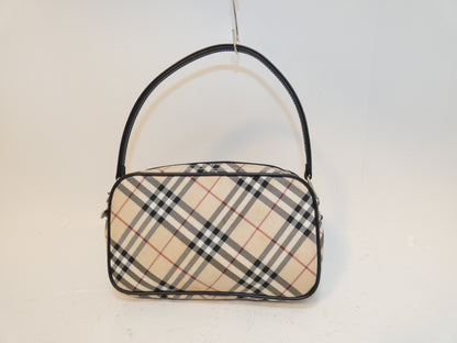 BURBERRY Nova Check Nylon One-Hand Mini Bag Handbag