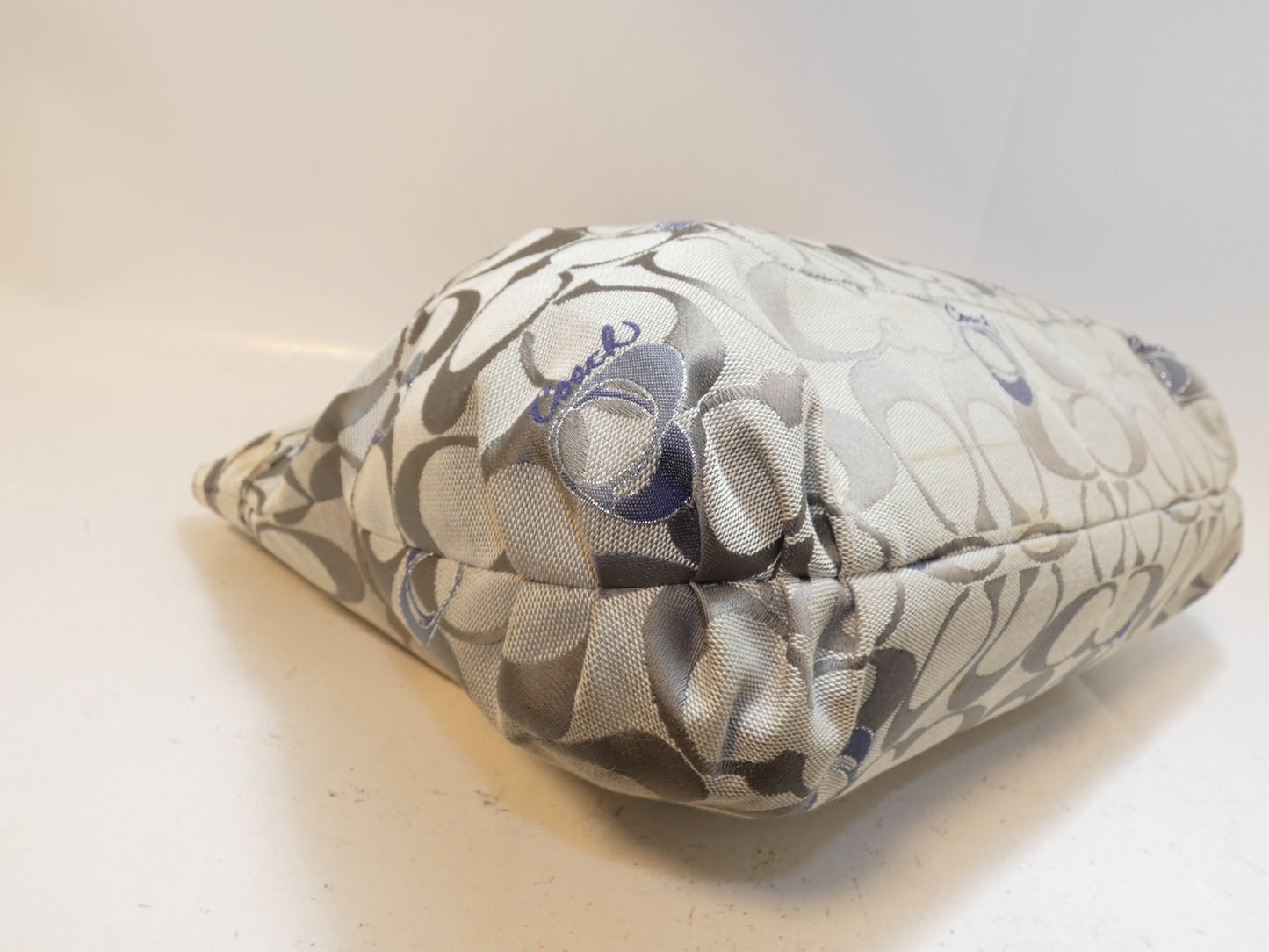 COACH Signature Canvas Shoulder Handbag