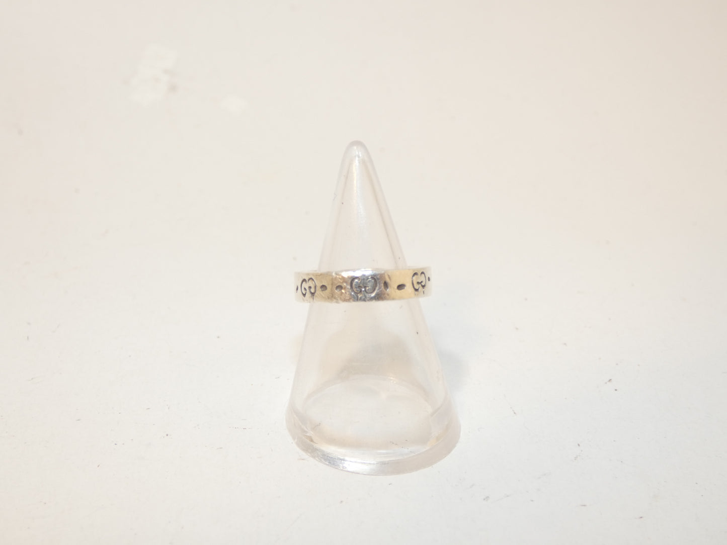 GUCCI Ghost Logo Ring