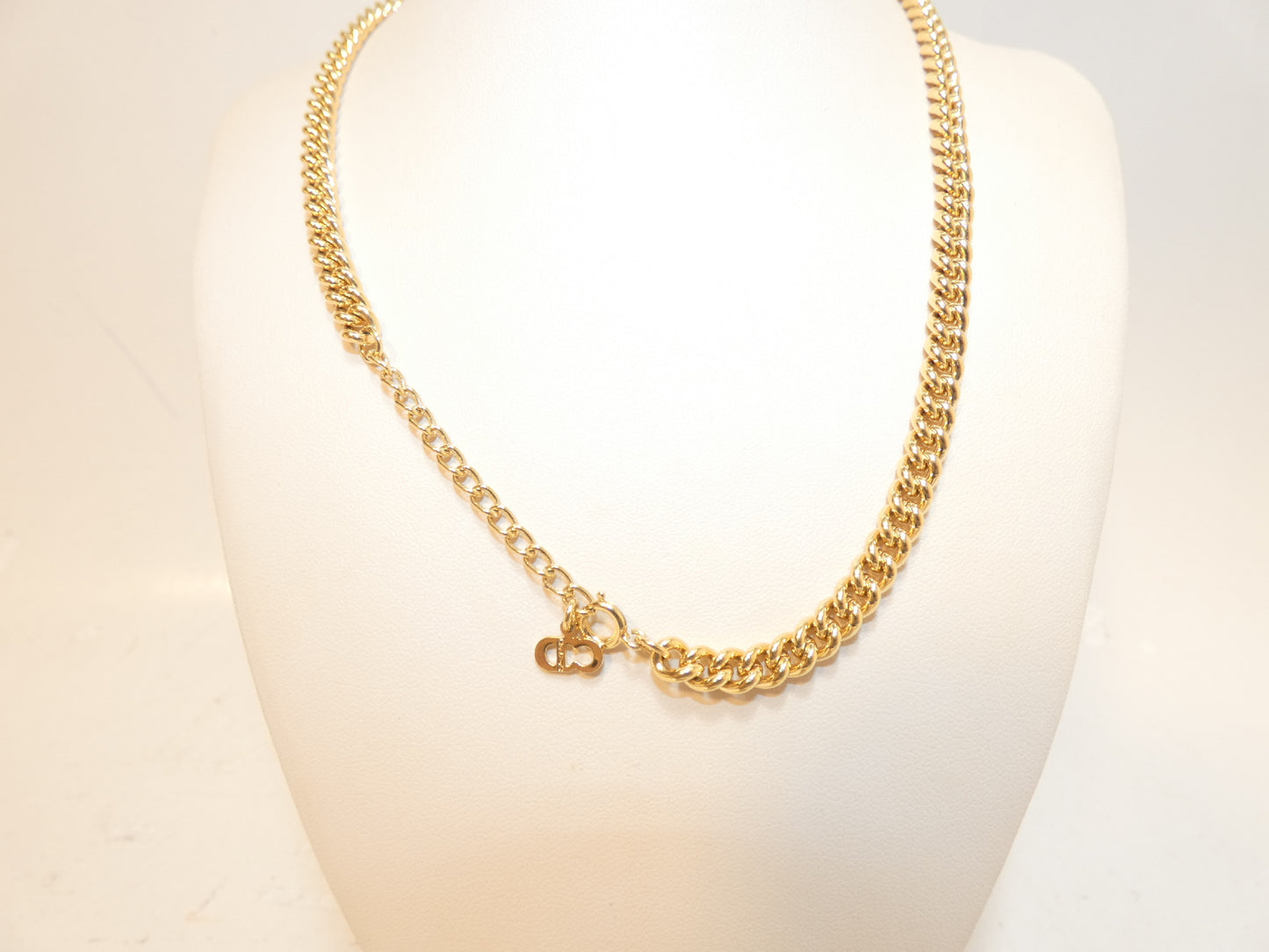 Dior Rhinestone GP Necklace