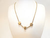 LOUIS VUITTON Cube Logo Necklace Necklace