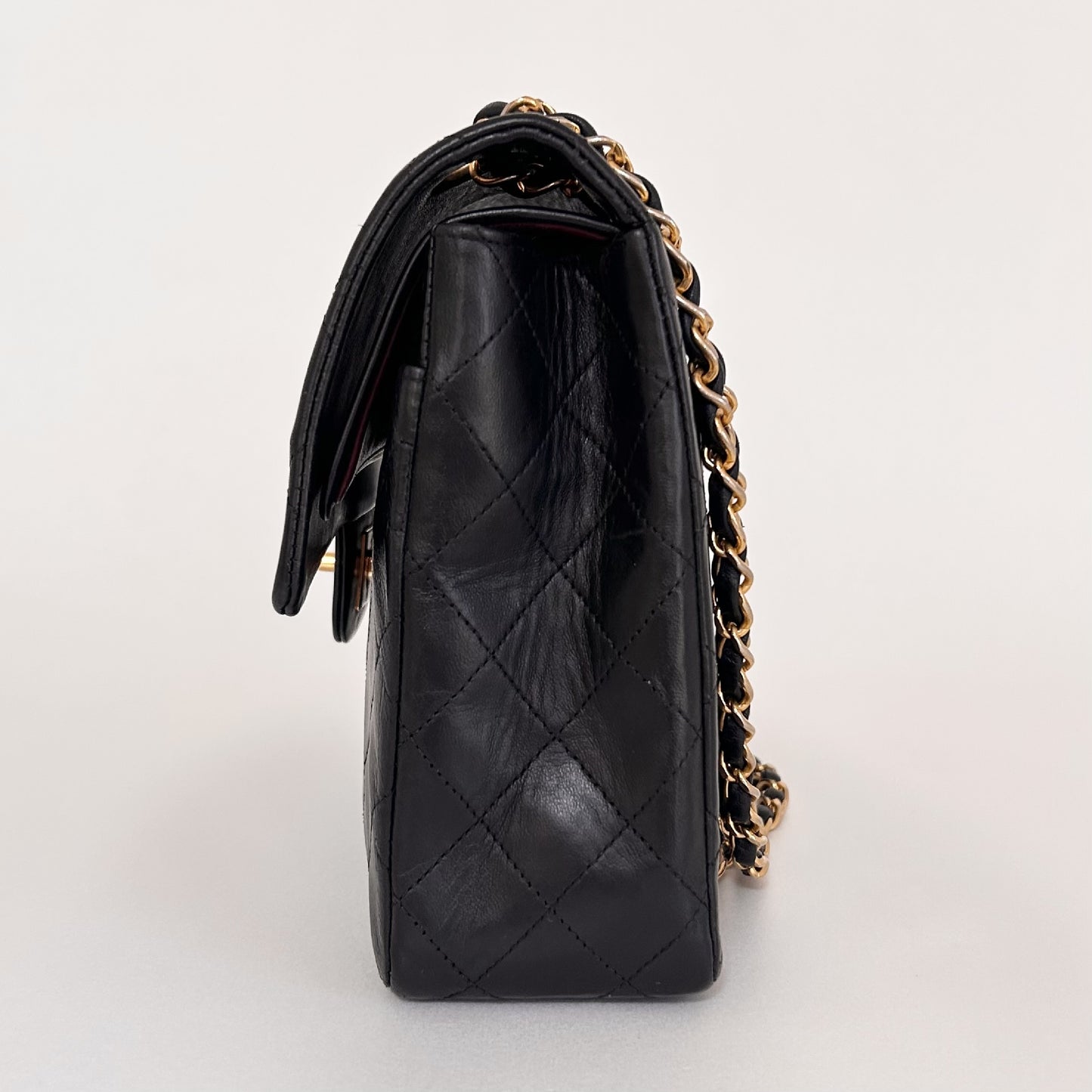 CHANEL Matelasse Double Flap Chain Shoulder Bag, Seal No. 1 Series Shoulder Bag