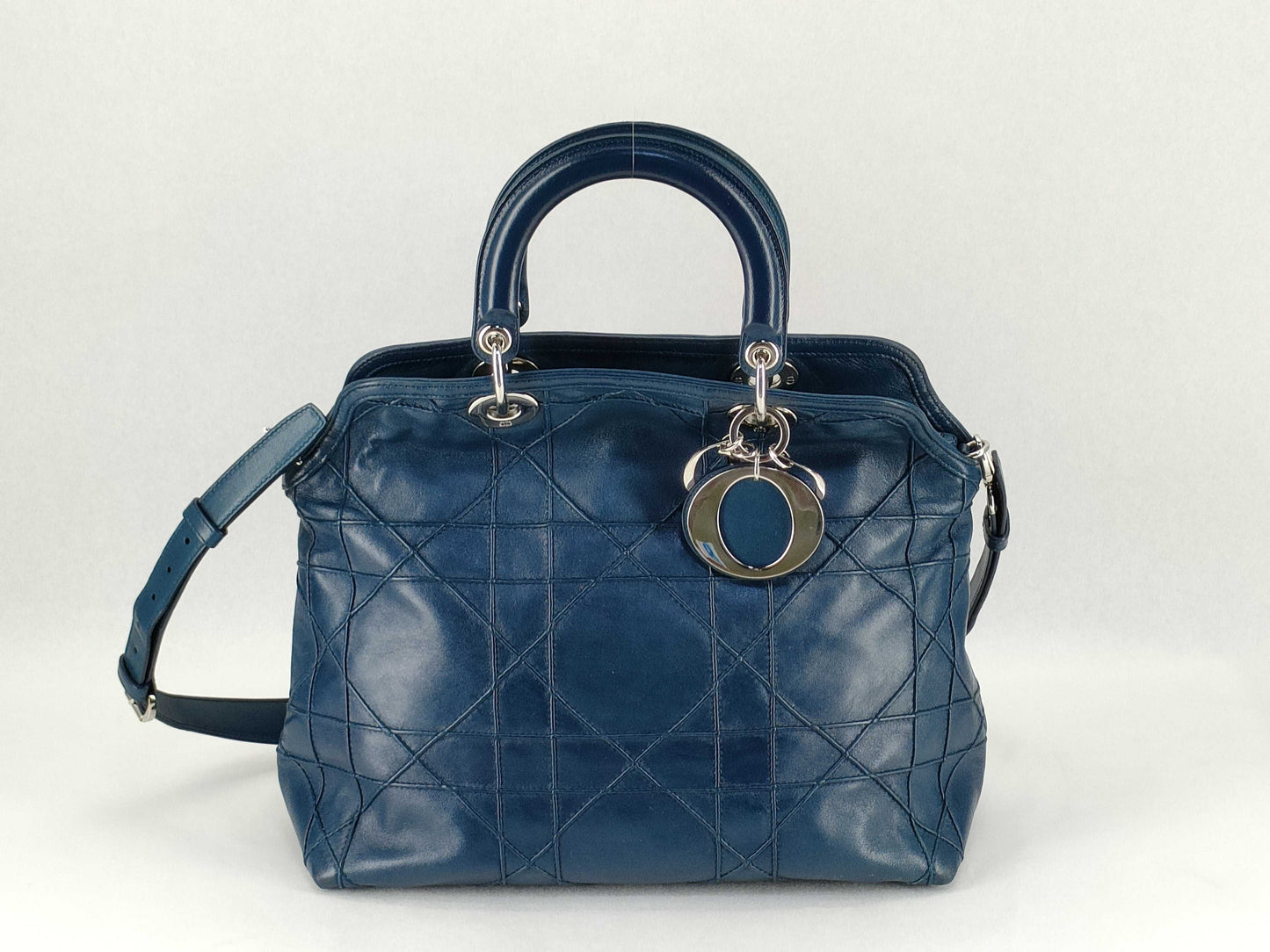Dior Cannage Granville Shoulder Bag Handbag