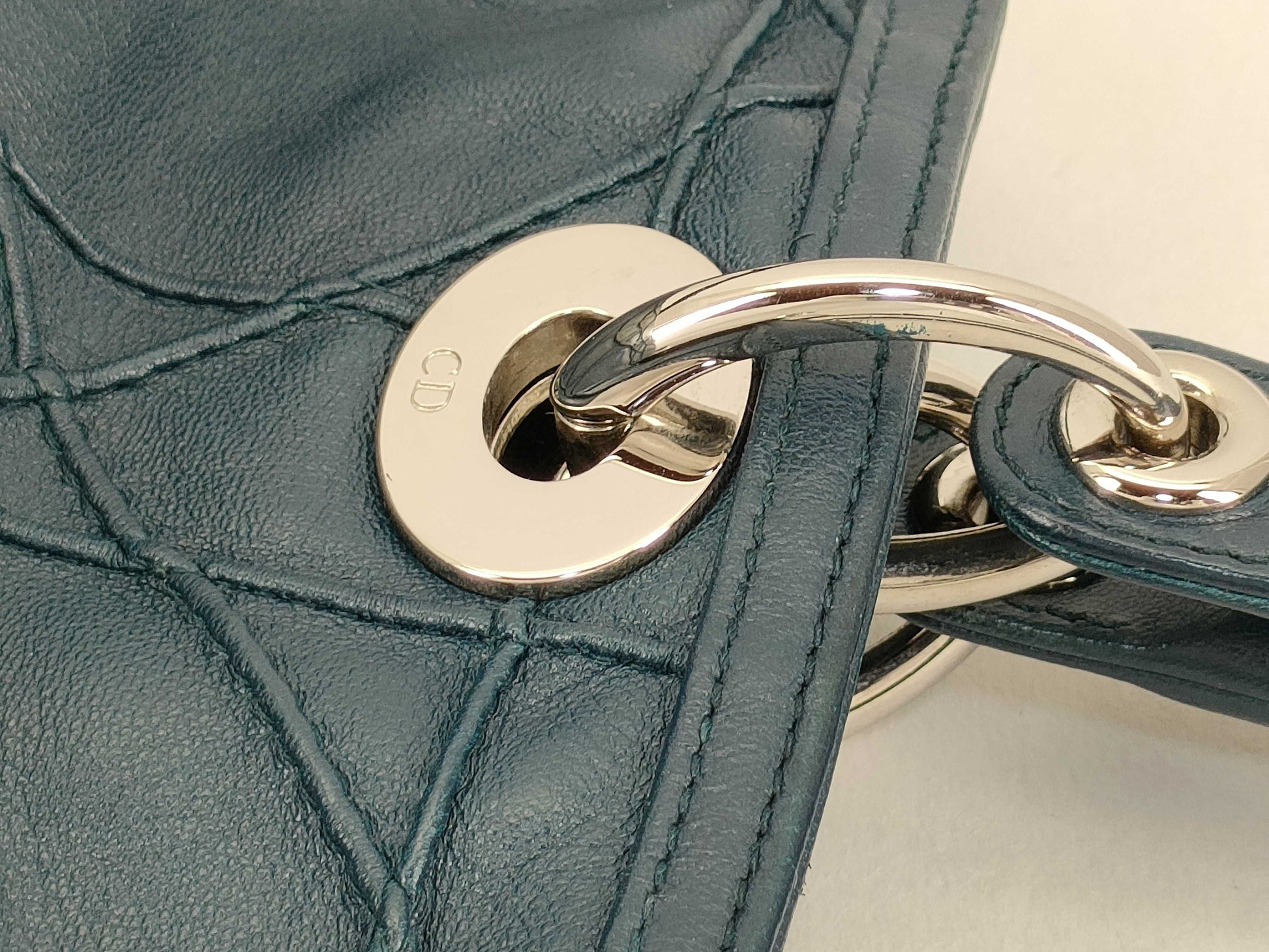 Dior Cannage Granville Shoulder Bag Handbag