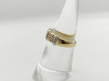 D0.22ct K18/PT900 5.5g Ring 