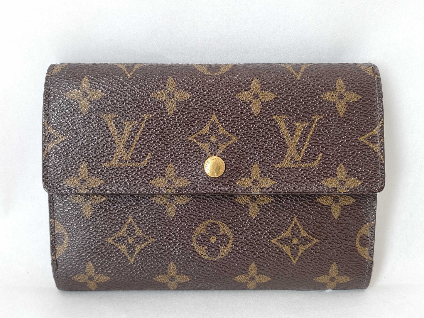 LOUIS VUITTON Monogram Louis Vuitton Monogram M61202 Porte Tresor Etui Papier Wallet