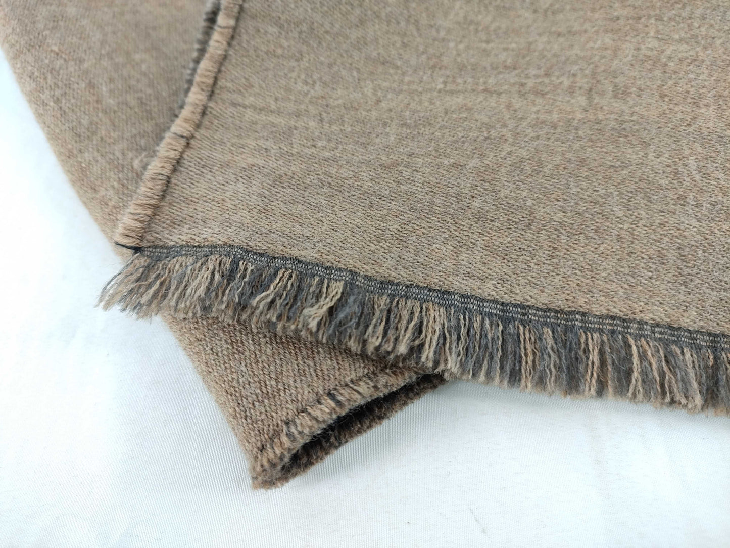 LOUIS VUITTON Limited Edition 100% Wool Scarf Brown