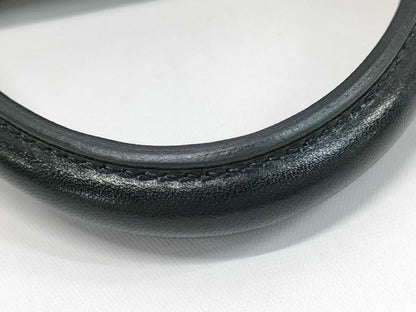 HERMES Mini Kelly 2 Box Calf Leather Black with Silver Hardware, K Stamped Bag