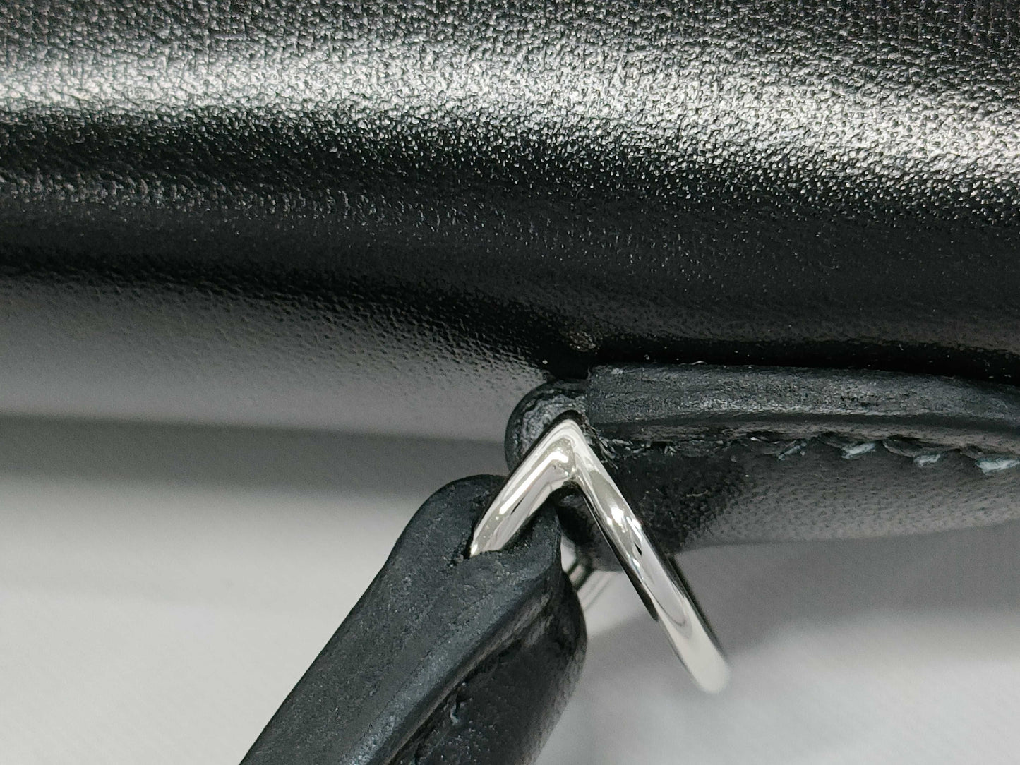 HERMES Mini Kelly 2 Box Calf Leather Black with Silver Hardware, K Stamped Bag