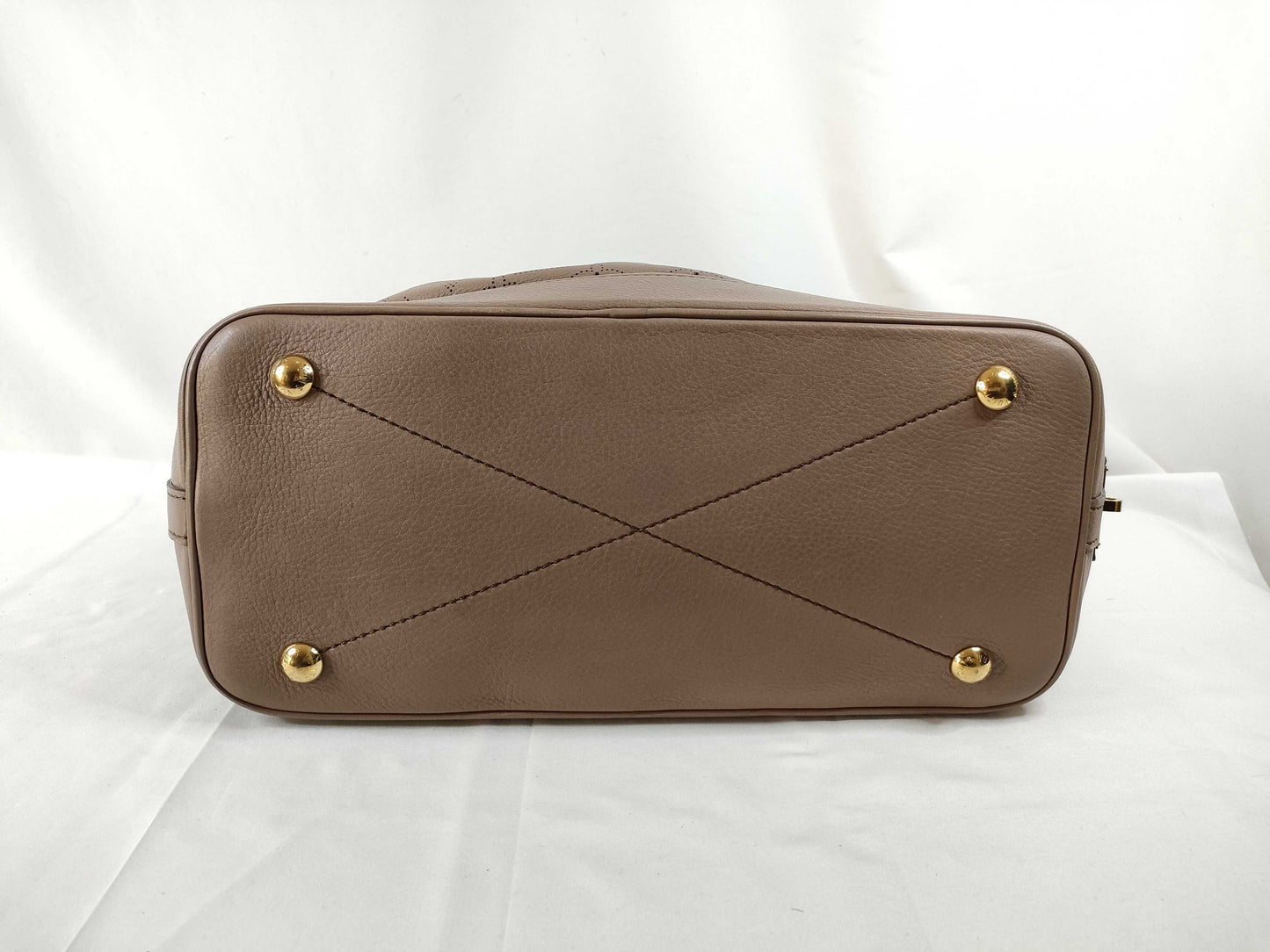 LOUIS VUITTON Mahina Stella PM Shoulder Bag M93175 AR1180 Beige Handbag