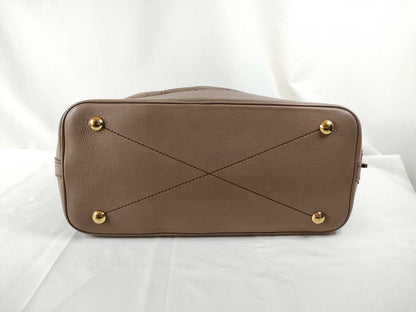 LOUIS VUITTON Mahina Stella PM Shoulder Bag M93175 AR1180 Beige Handbag