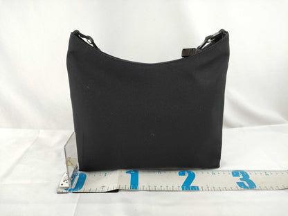 Salvatore Ferragamo Black Nylon Shoulder Bag
