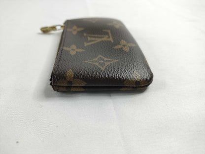 LOUIS VUITTON Monogram Pochette Cle CT2282 Coin Case