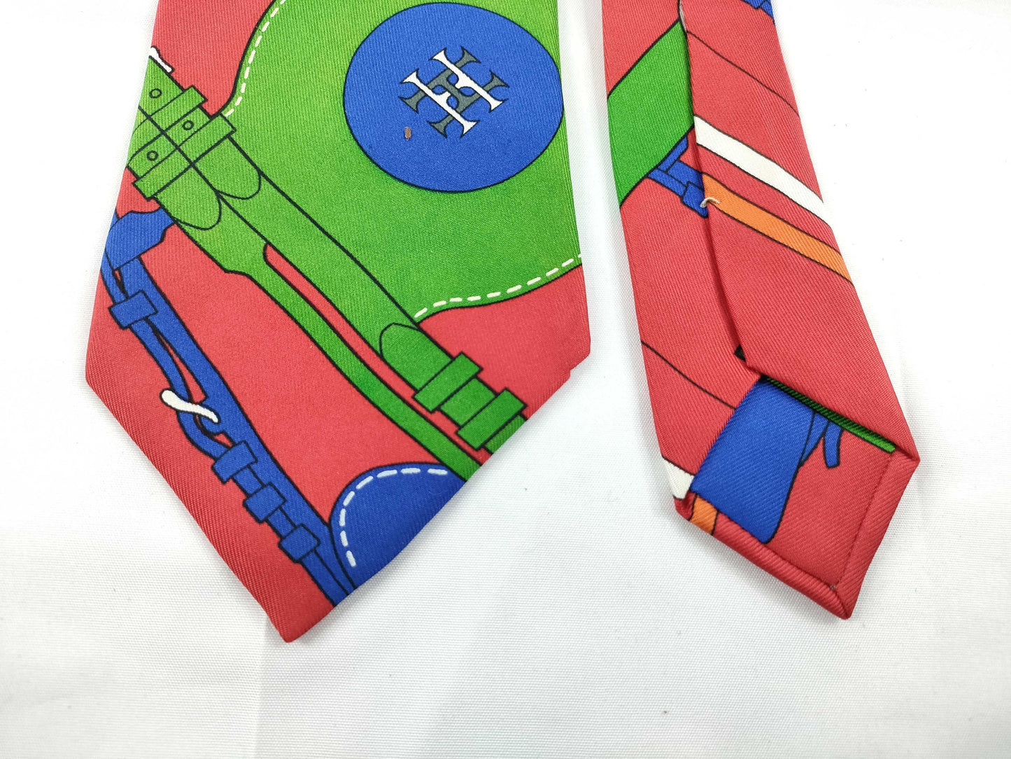 HERMES Tie and Scarf Pattern Set of 2 Other Accessories