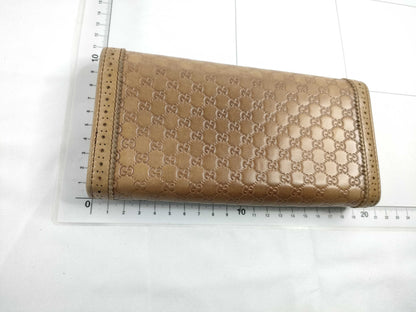 GUCCI Micro GG Shima Long Wallet 295356・2149 Wallet