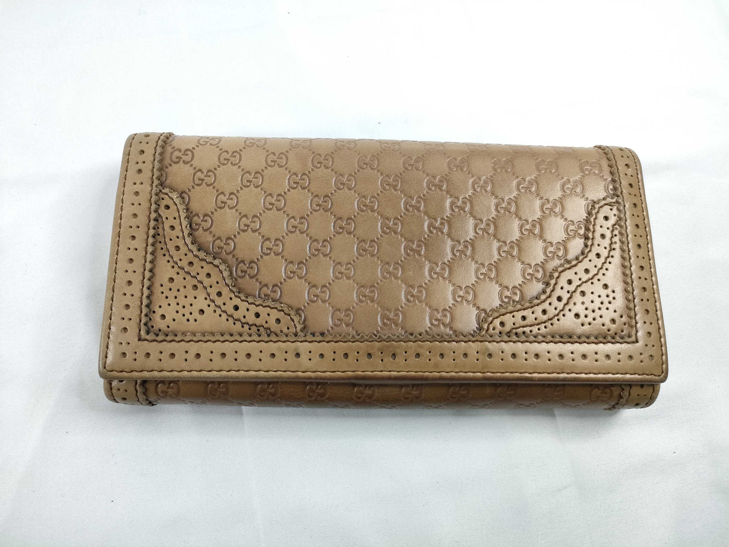 GUCCI Micro GG Shima Long Wallet 295356・2149 Wallet