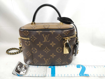 LOUIS VUITTON Monogram Monogram Reverse Vanity NV PM M45165 IC Chip Shoulder Bag