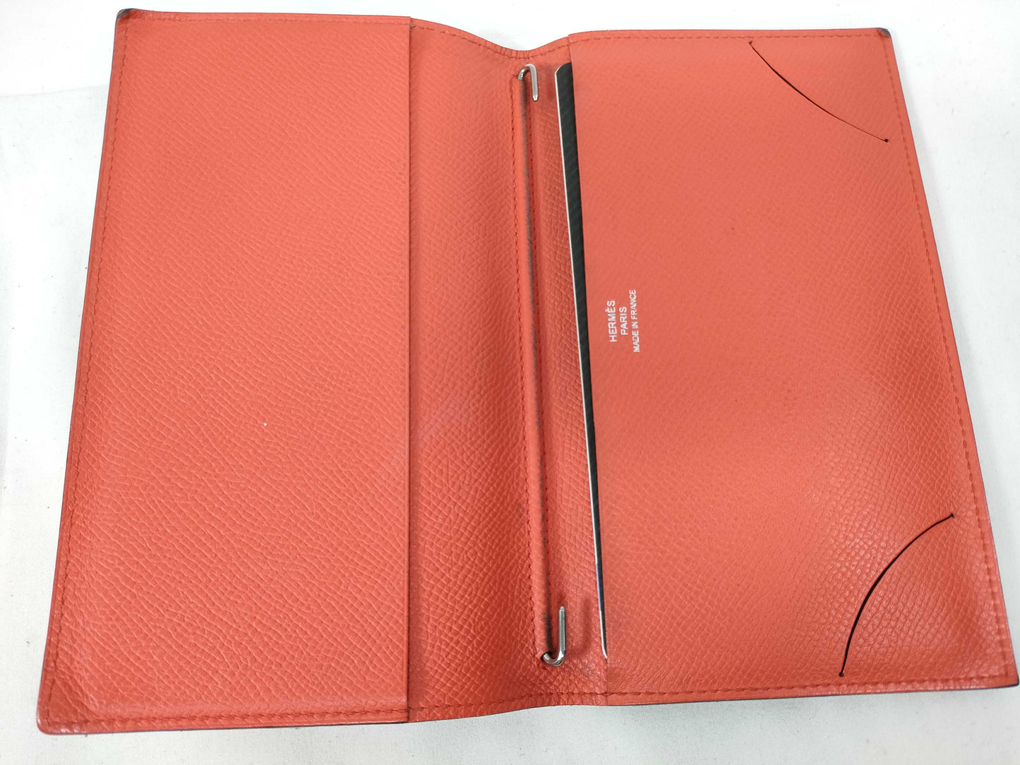 HERMES Leather Notebook Cover