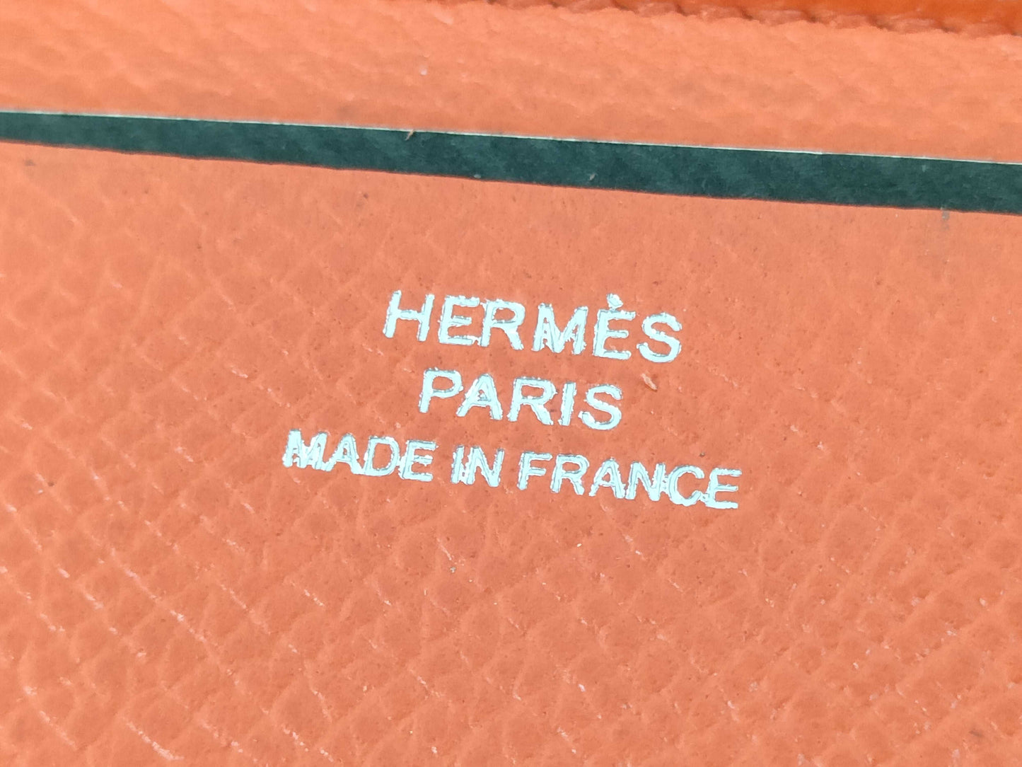 HERMES Leather Notebook Cover