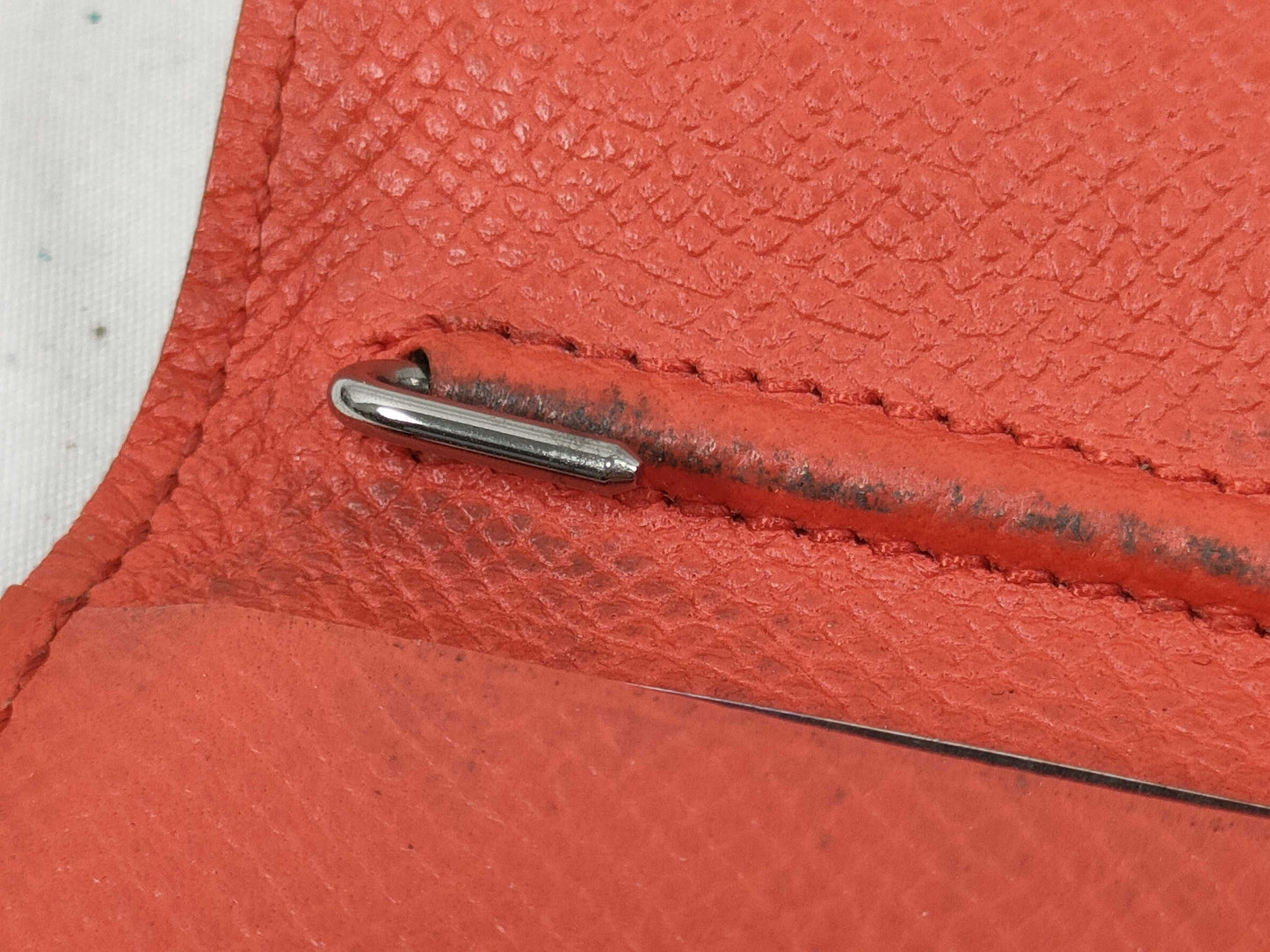 HERMES Leather Notebook Cover