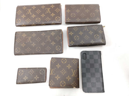 LOUIS VUITTON Monogram Louis Vuitton Monogram Wallet Accessories 7-Piece Wallet