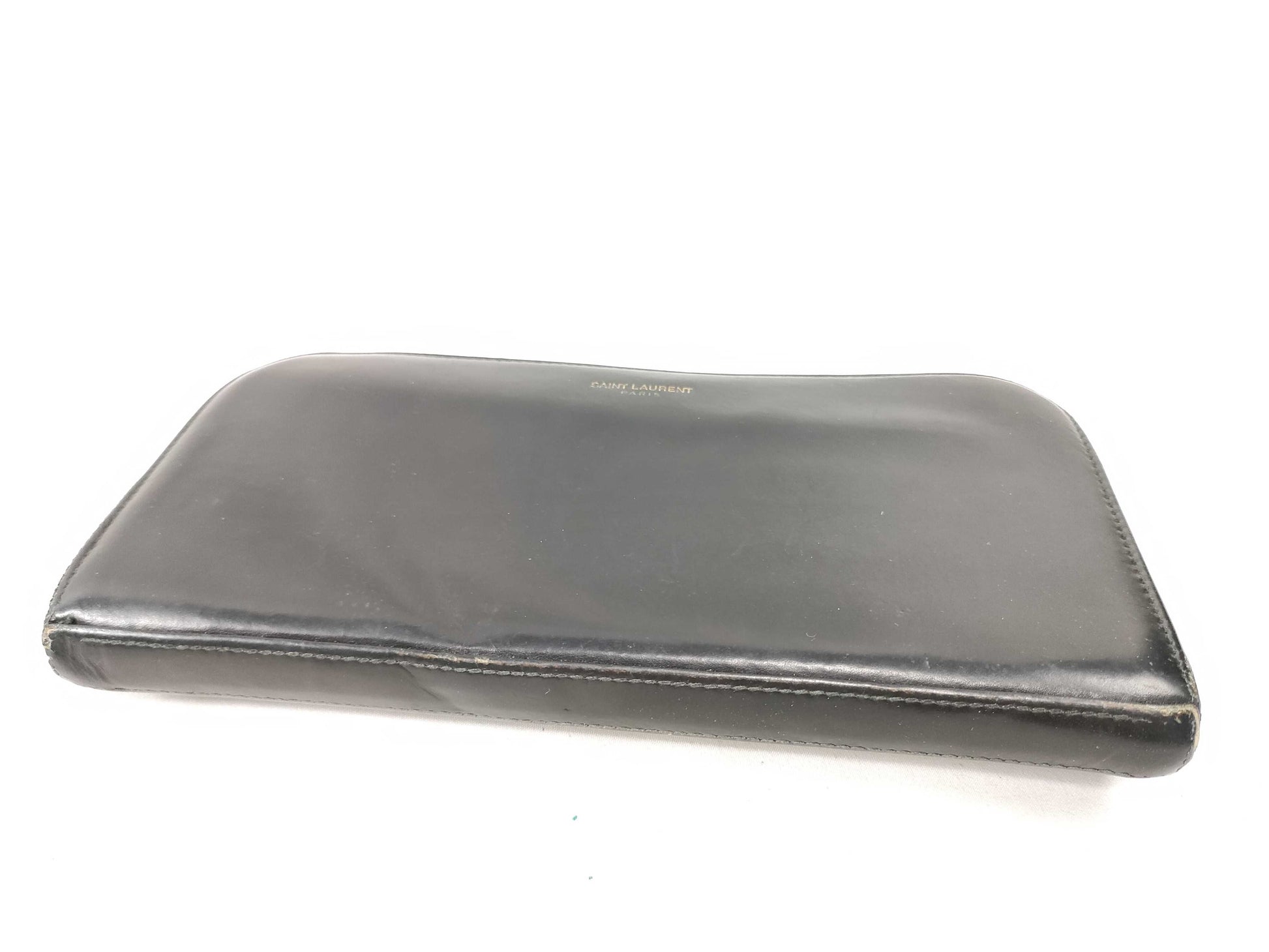 SAINT LAURENT Long Wallet with Round Zipper