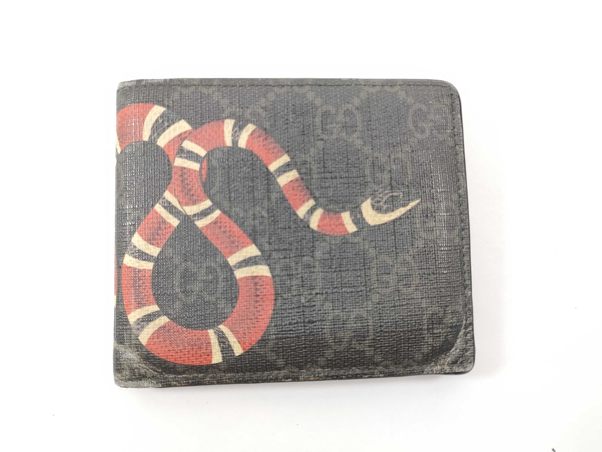GUCCI Snake GG Supreme Wallet