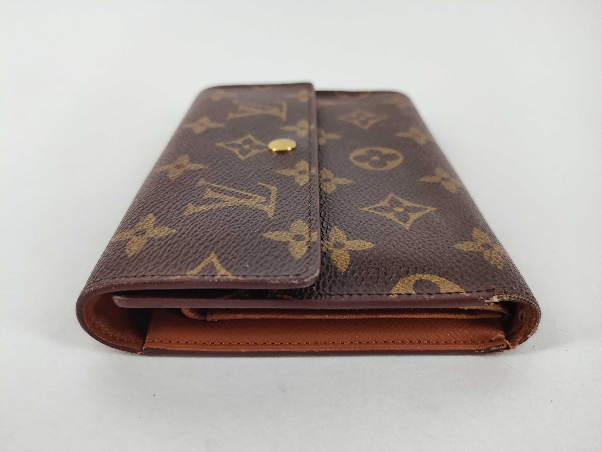 LOUIS VUITTON Monogram Porte Tresor Etui Papier Monogram Wallet M61202 SP0996