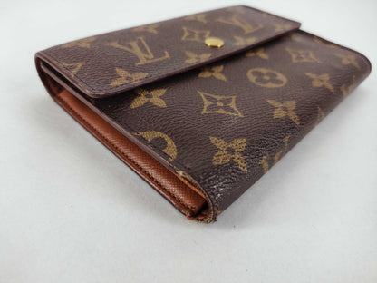 LOUIS VUITTON Monogram Porte Tresor Etui Papier Monogram Wallet M61202 SP0996