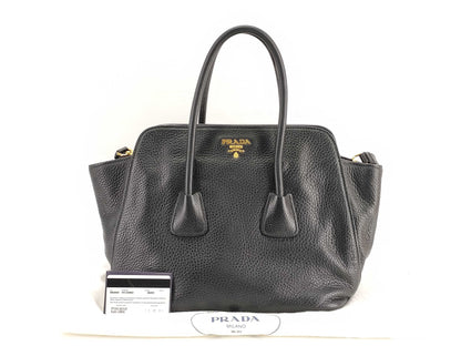 PRADA Prada 2-Way Handbag BN2655 Accessories: Dust Bag, Shoulder Strap, Tote Bag