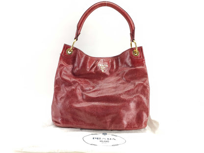 PRADA Prada One-Shoulder Bag Red Accessories: Dust Bag Shoulder Bag
