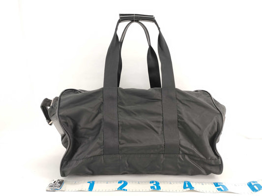 PRADA Nylon Prada Nylon 2-Way Boston Bag Black Accessories: Shoulder Strap Boston Bag