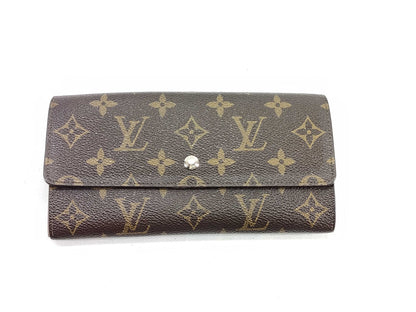LOUIS VUITTON Monogram Louis Vuitton Monogram Porte Monnaie Credit Wallet