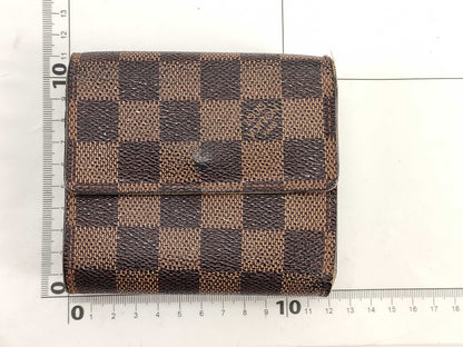 LOUIS VUITTON Damier Louis Vuitton Damier Porte Monnaie Carte Credit Wallet N61652