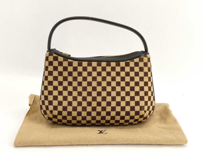LOUIS VUITTON Damier Sauvage Louis Vuitton Damier Sauvage Tiger Tiger Porcelain M92132 Accessories: Dust bag Shoulder bag