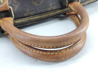 LOUIS VUITTON Monogram Louis Vuitton Monogram Speedy 30 M41526 Accessories: Padlock Boston Bag