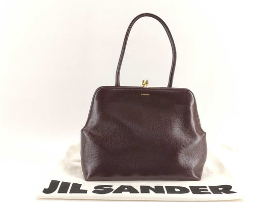 JILSANDER Jil Sander Clasp Handbag Leather Accessories: Dust Bag Shoulder Bag