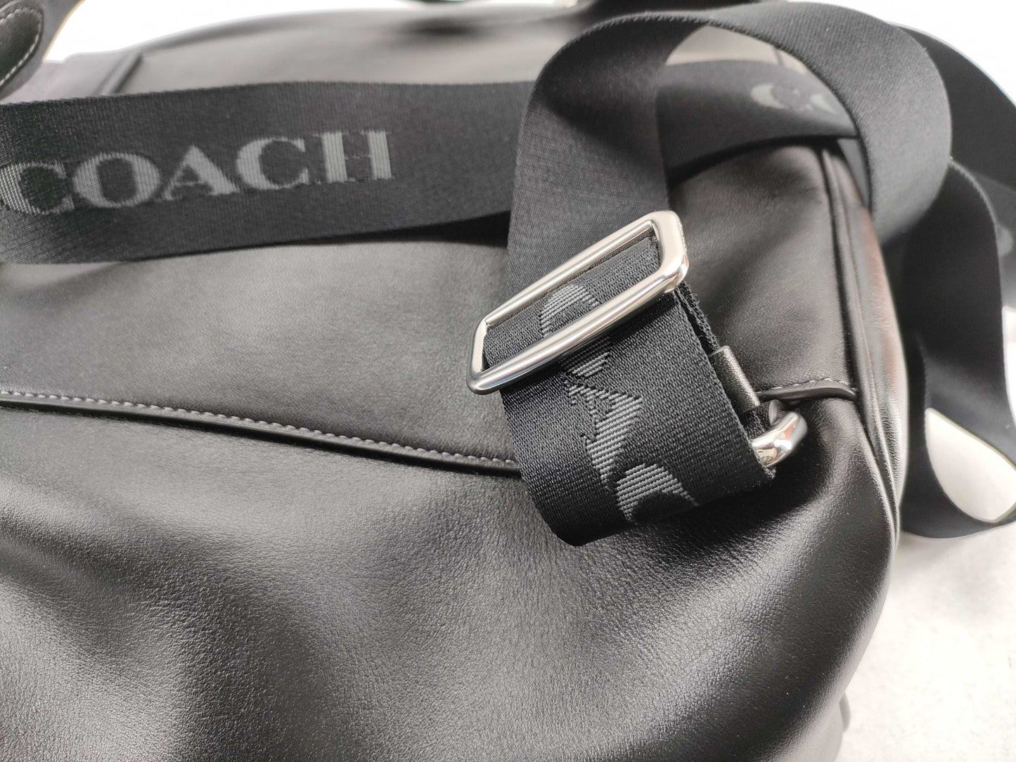 COACH Leather Backpack