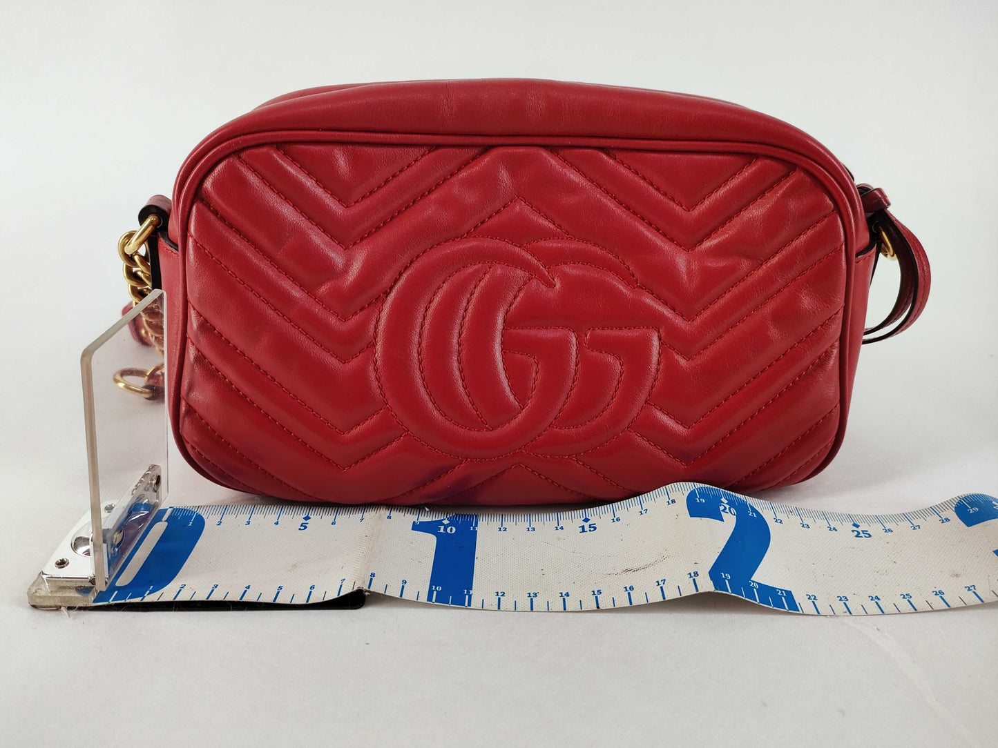 GUCCI GG Gucci Marmont Chain Bag 447632 Accessories: Box, Dust Bag, Shoulder Bag