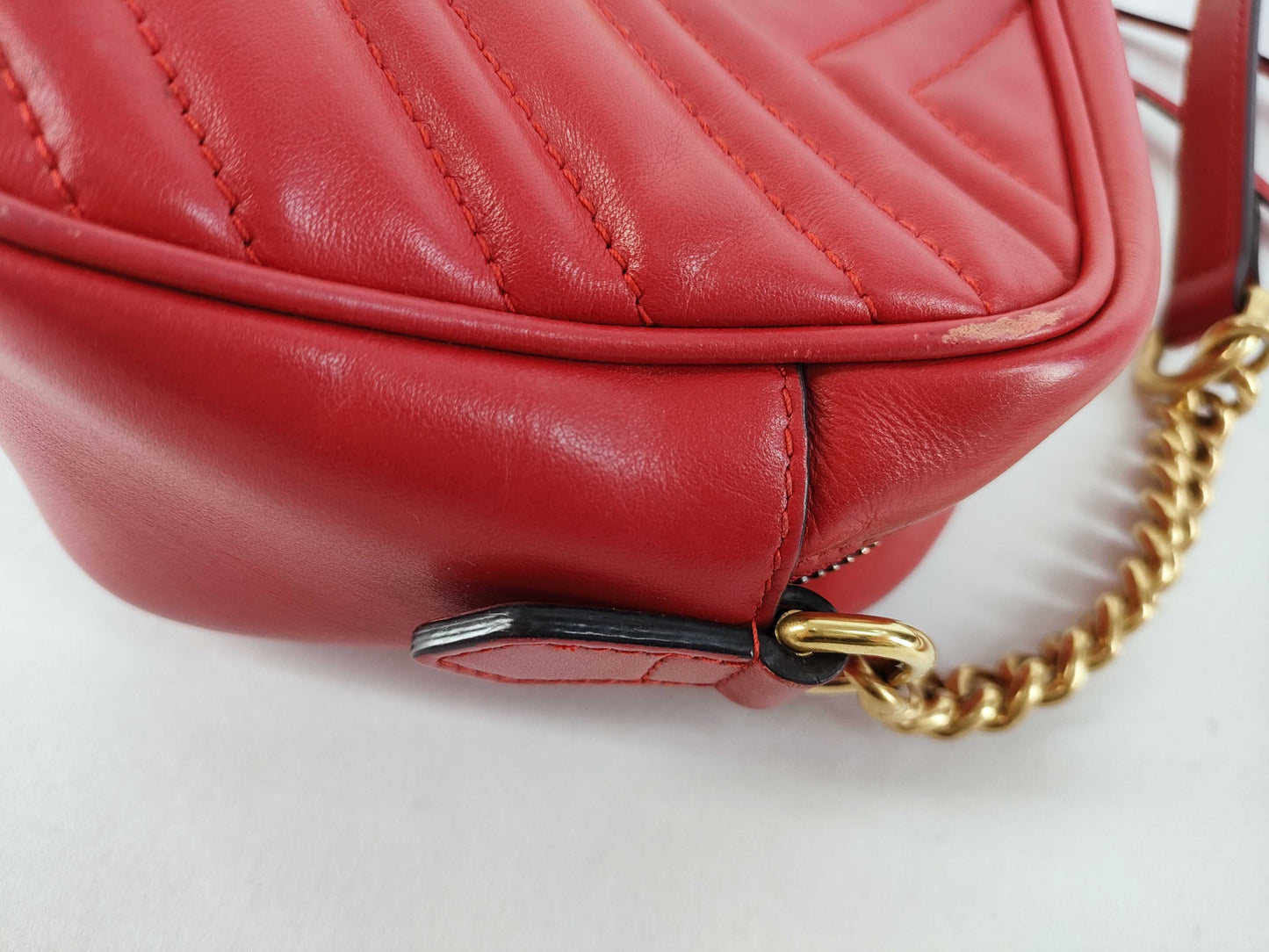 GUCCI GG Gucci Marmont Chain Bag 447632 Accessories: Box, Dust Bag, Shoulder Bag