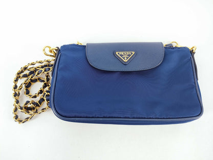 PRADA Nylon Prada Nylon Chain Bag 1BH085 Shoulder Bag